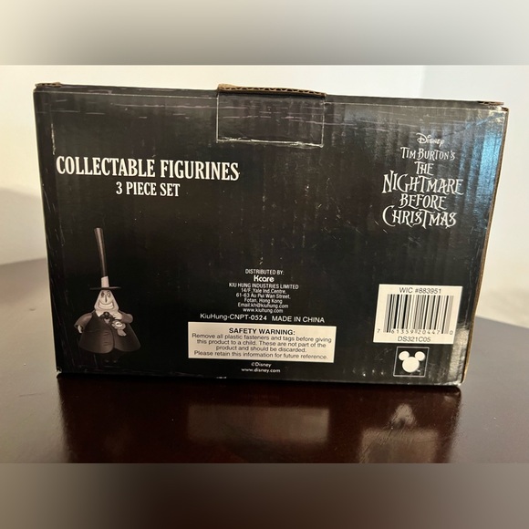 Nightmare Before Christmas Jack Skellington Sally Oogie 3 Figure Set Disney 3" - Picture 2 of 8